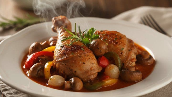 Classic Chicken Cacciatore Recipe