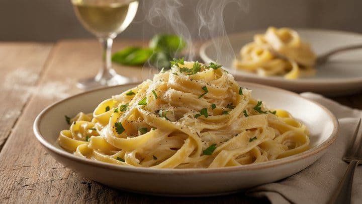Creamy Tagliatelle Alfredo Recipe