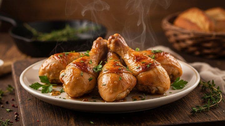 Easy Oven Baked Chicken Drumsticks