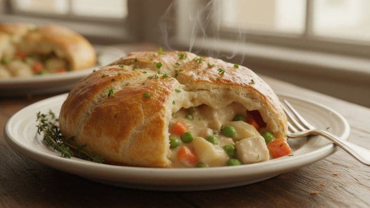 Easy Pillsbury Chicken Pot Pie