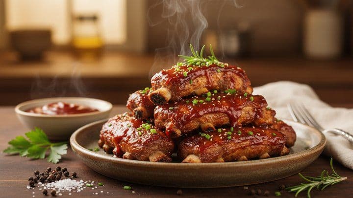 Easy Oven Baked Riblets