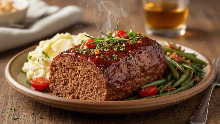 Easy Crockpot Meatloaf Recipe