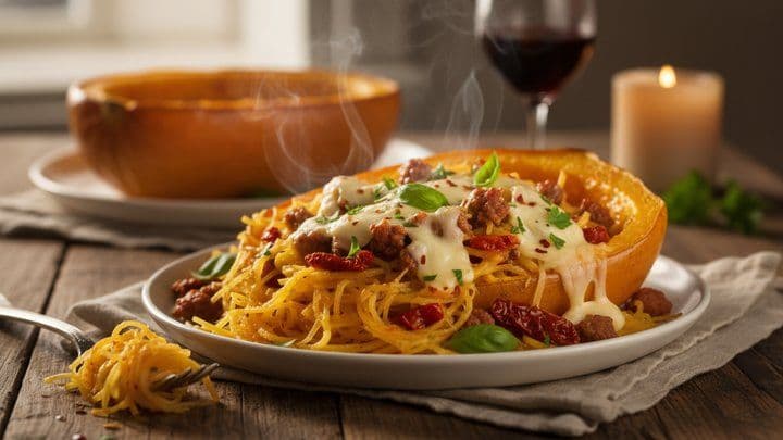 Roasted Spaghetti Squash Recipe